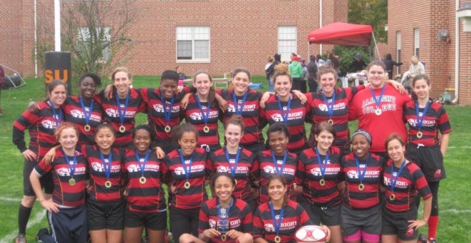 Albright Womens Rugby team